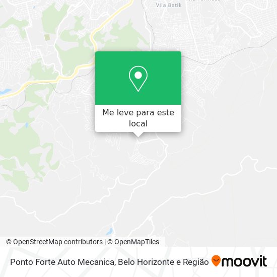 Ponto Forte Auto Mecanica mapa