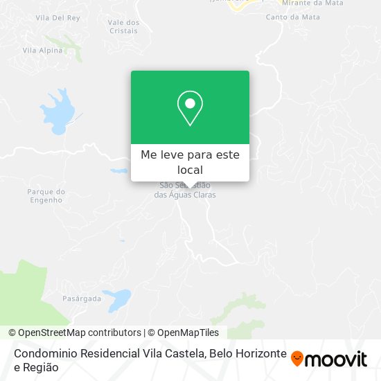 Condominio Residencial Vila Castela mapa