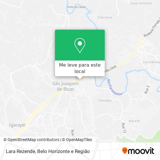 Lara Rezende mapa