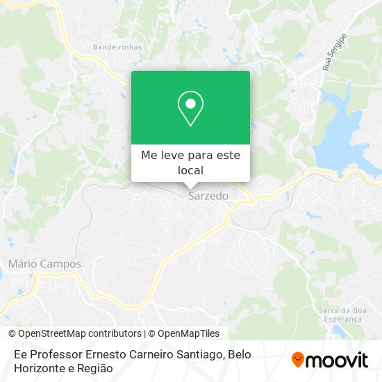Ee Professor Ernesto Carneiro Santiago mapa