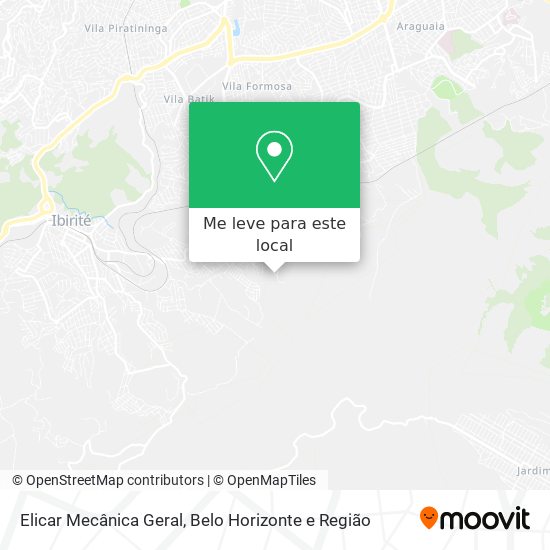 Elicar Mecânica Geral mapa