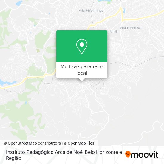 Instituto Pedagógico Arca de Noé mapa