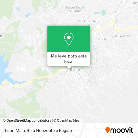 Lubri Maia mapa