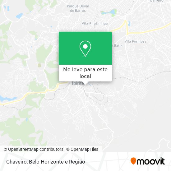 Chaveiro mapa