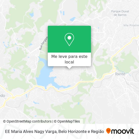 EE Maria Alves Nagy Varga mapa