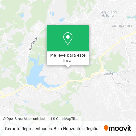 Gerbrito Representacoes mapa