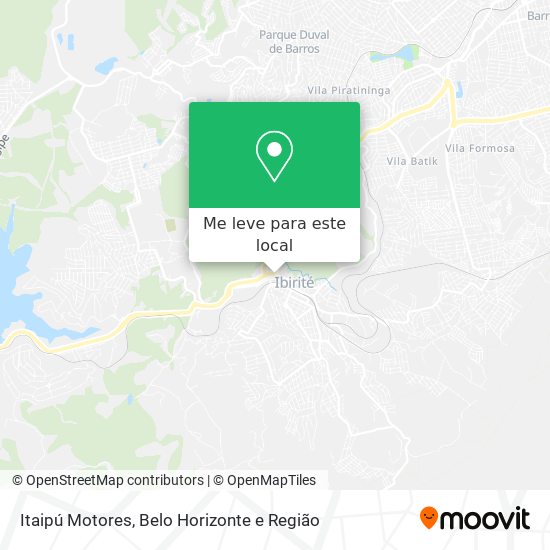 Itaipú Motores mapa
