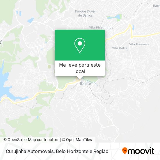 Curujinha Automóveis mapa