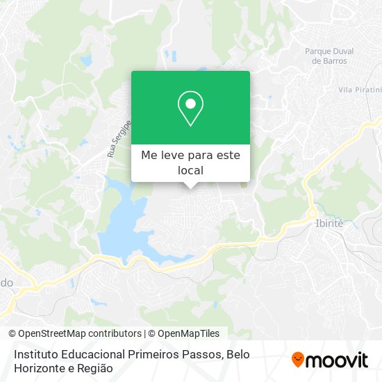 Instituto Educacional Primeiros Passos mapa