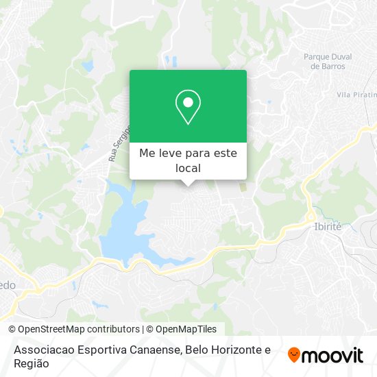 Associacao Esportiva Canaense mapa