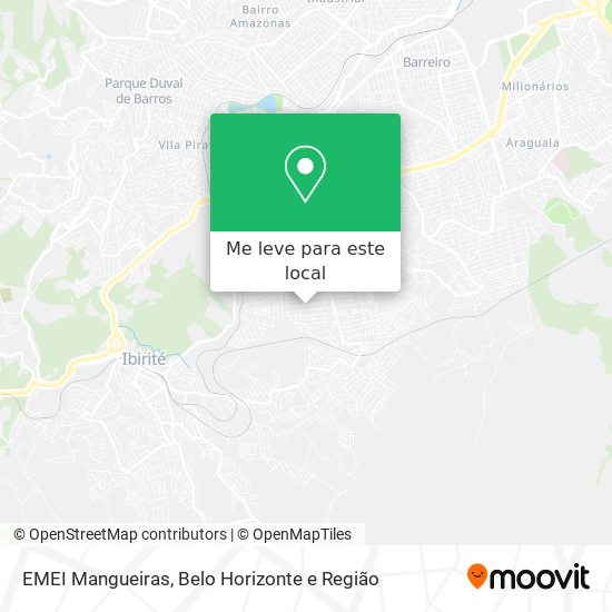 EMEI Mangueiras mapa