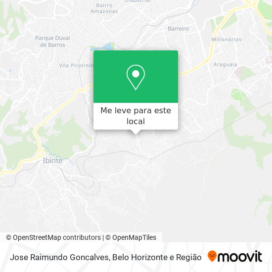 Jose Raimundo Goncalves mapa