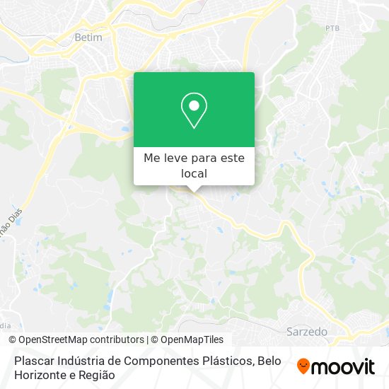 Plascar Indústria de Componentes Plásticos mapa