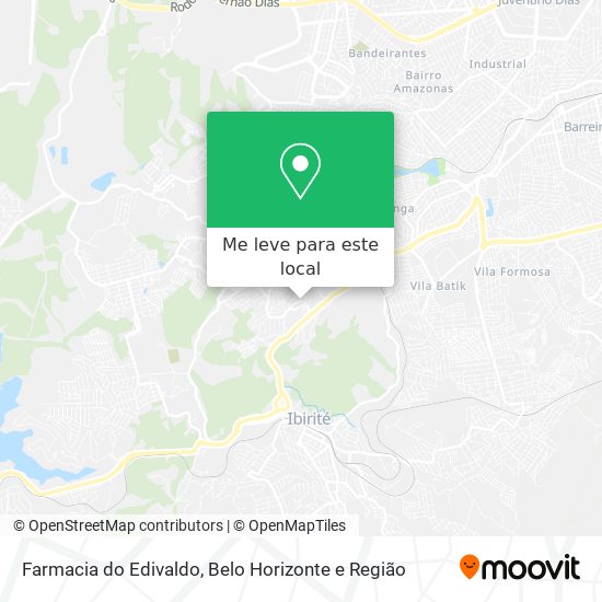 Farmacia do Edivaldo mapa