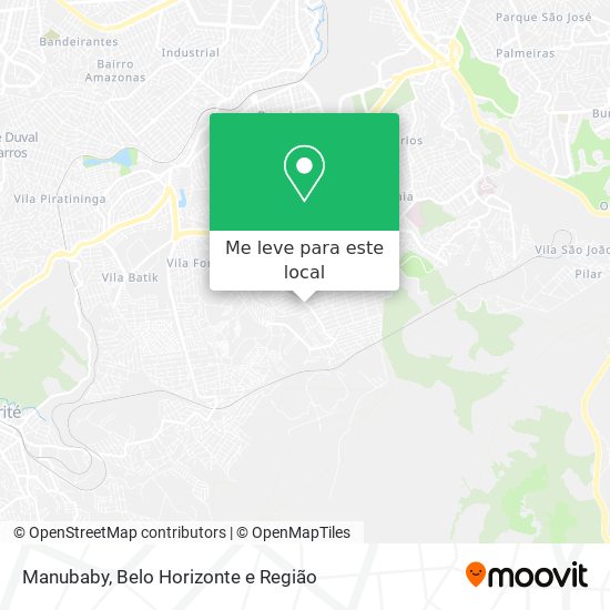 Manubaby mapa