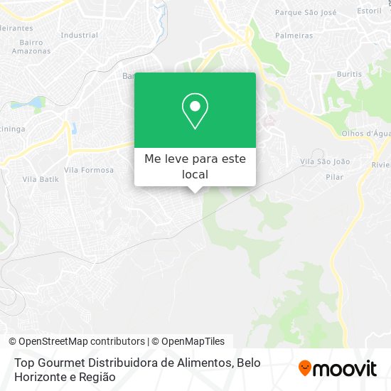 Top Gourmet Distribuidora de Alimentos mapa