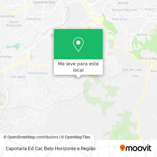 Capotaria Ed Car mapa
