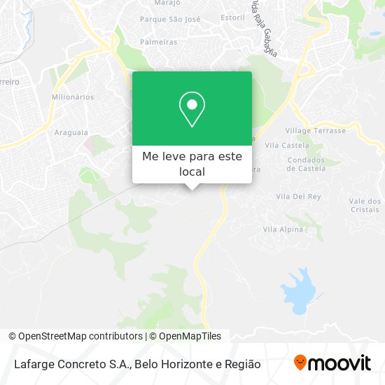 Lafarge Concreto S.A. mapa