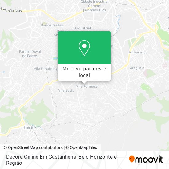 Decora Online Em Castanheira mapa