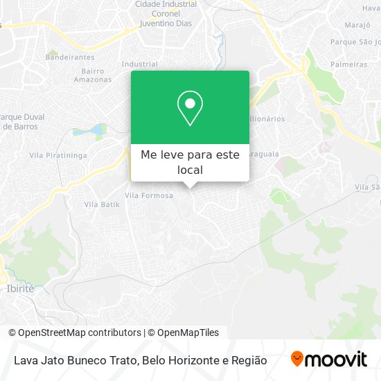 Lava Jato Buneco Trato mapa