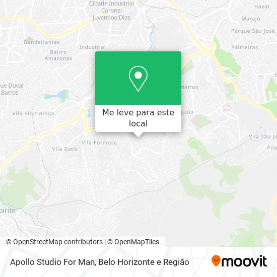 Apollo Studio For Man mapa