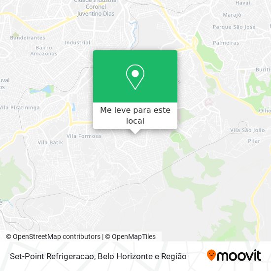 Set-Point Refrigeracao mapa