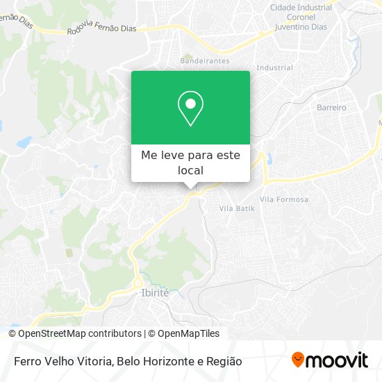 Ferro Velho Vitoria mapa