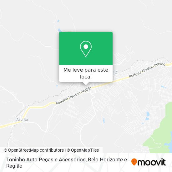 Toninho Auto Peças e Acessórios mapa