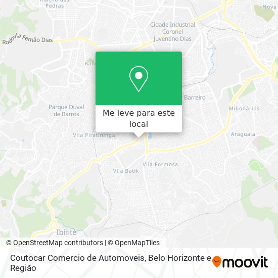 Coutocar Comercio de Automoveis mapa