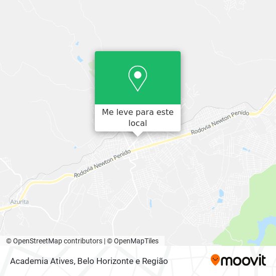 Academia Atives mapa