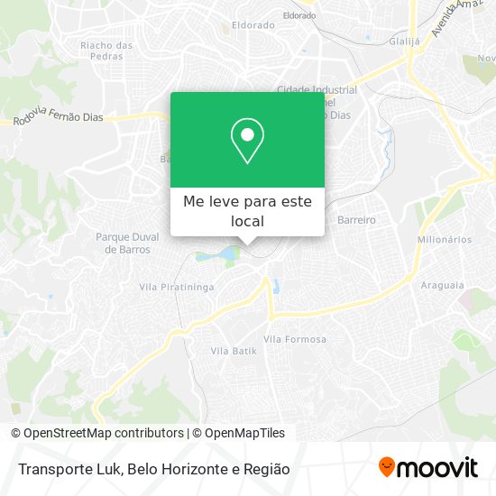 Transporte Luk mapa