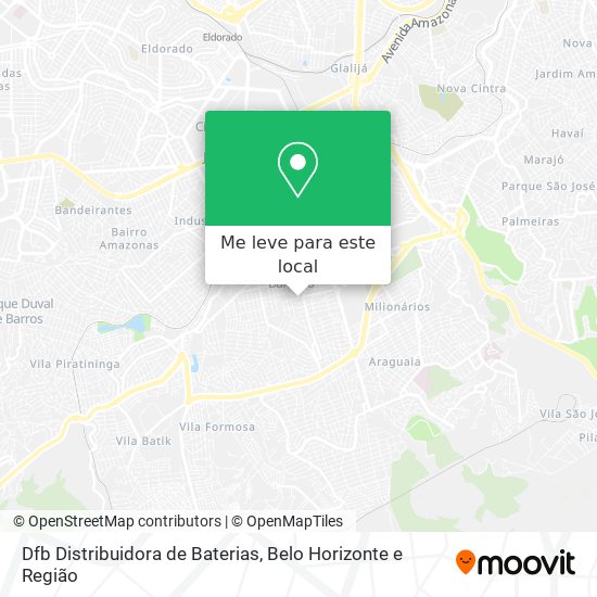 Dfb Distribuidora de Baterias mapa