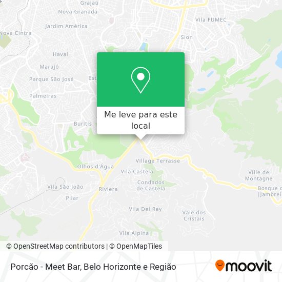Porcão - Meet Bar mapa