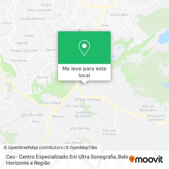 Ceu - Centro Especializado Em Ultra Sonografia mapa