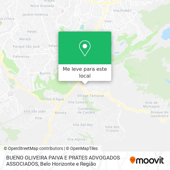 BUENO OLIVEIRA PAIVA E PRATES ADVOGADOS ASSOCIADOS mapa