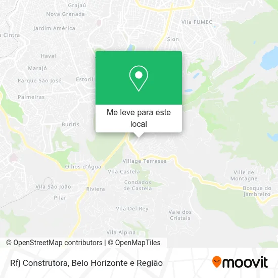 Rfj Construtora mapa