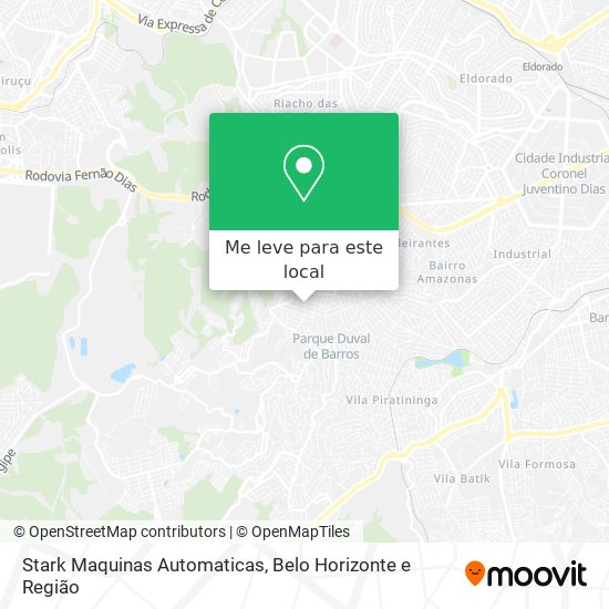 Stark Maquinas Automaticas mapa