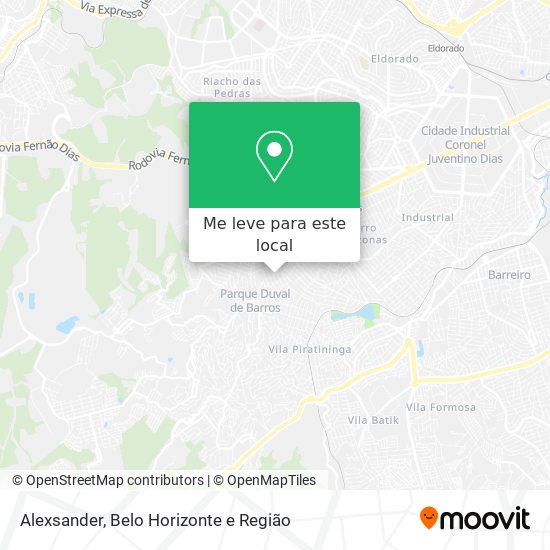 Alexsander mapa