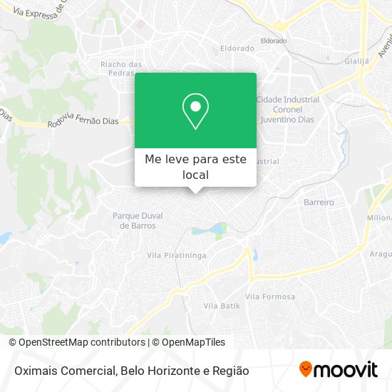 Oximais Comercial mapa