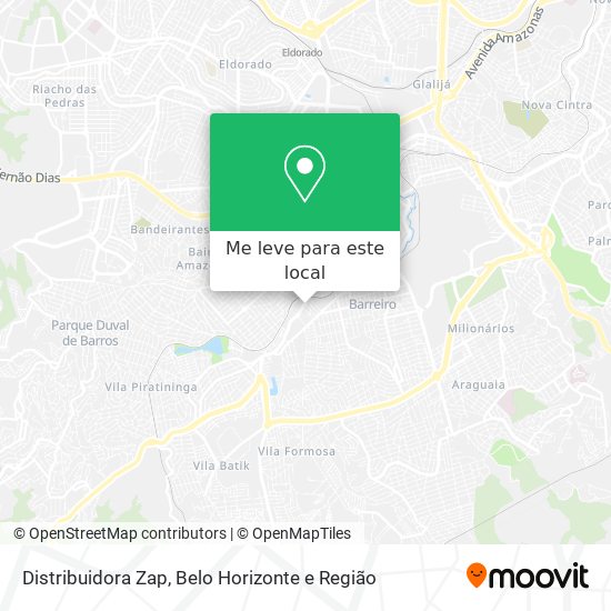 Distribuidora Zap mapa