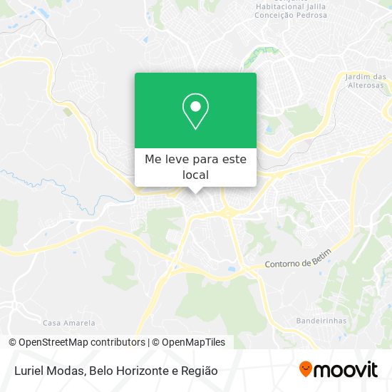 Luriel Modas mapa
