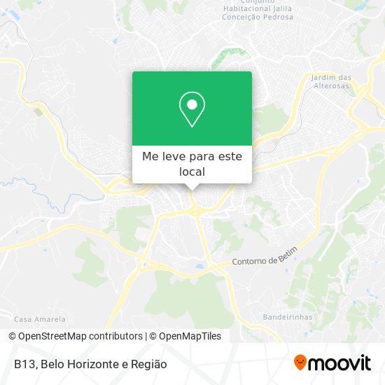 B13 mapa