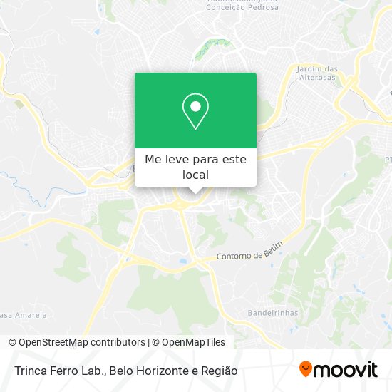 Trinca Ferro Lab. mapa