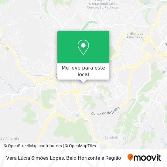 Vera Lúcia Simões Lopes mapa