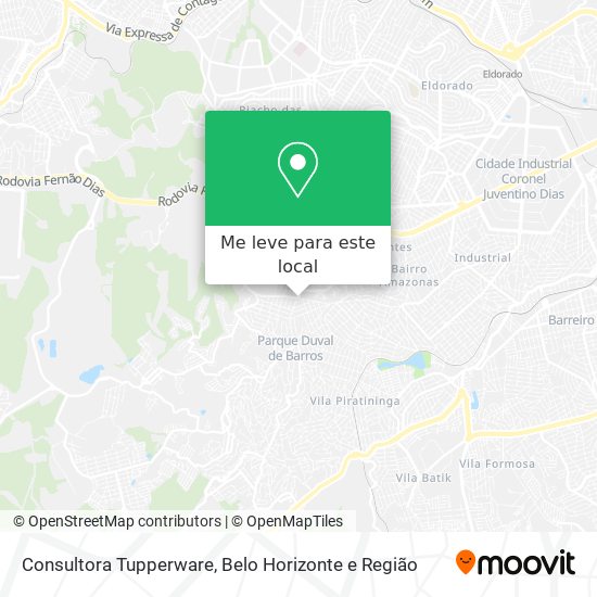 Consultora Tupperware mapa