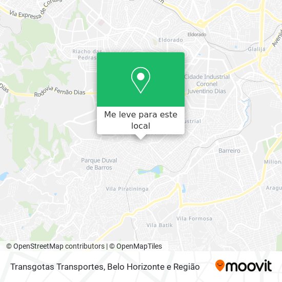 Transgotas Transportes mapa