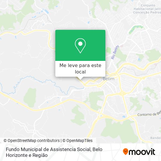 Fundo Municipal de Assistencia Social mapa