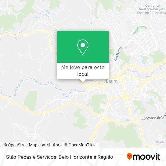 Stilo Pecas e Servicos mapa
