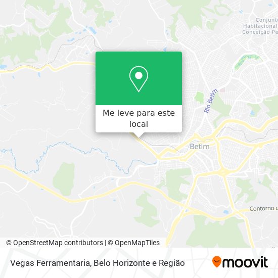 Vegas Ferramentaria mapa
