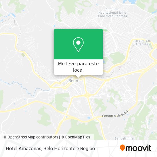 Hotel Amazonas mapa